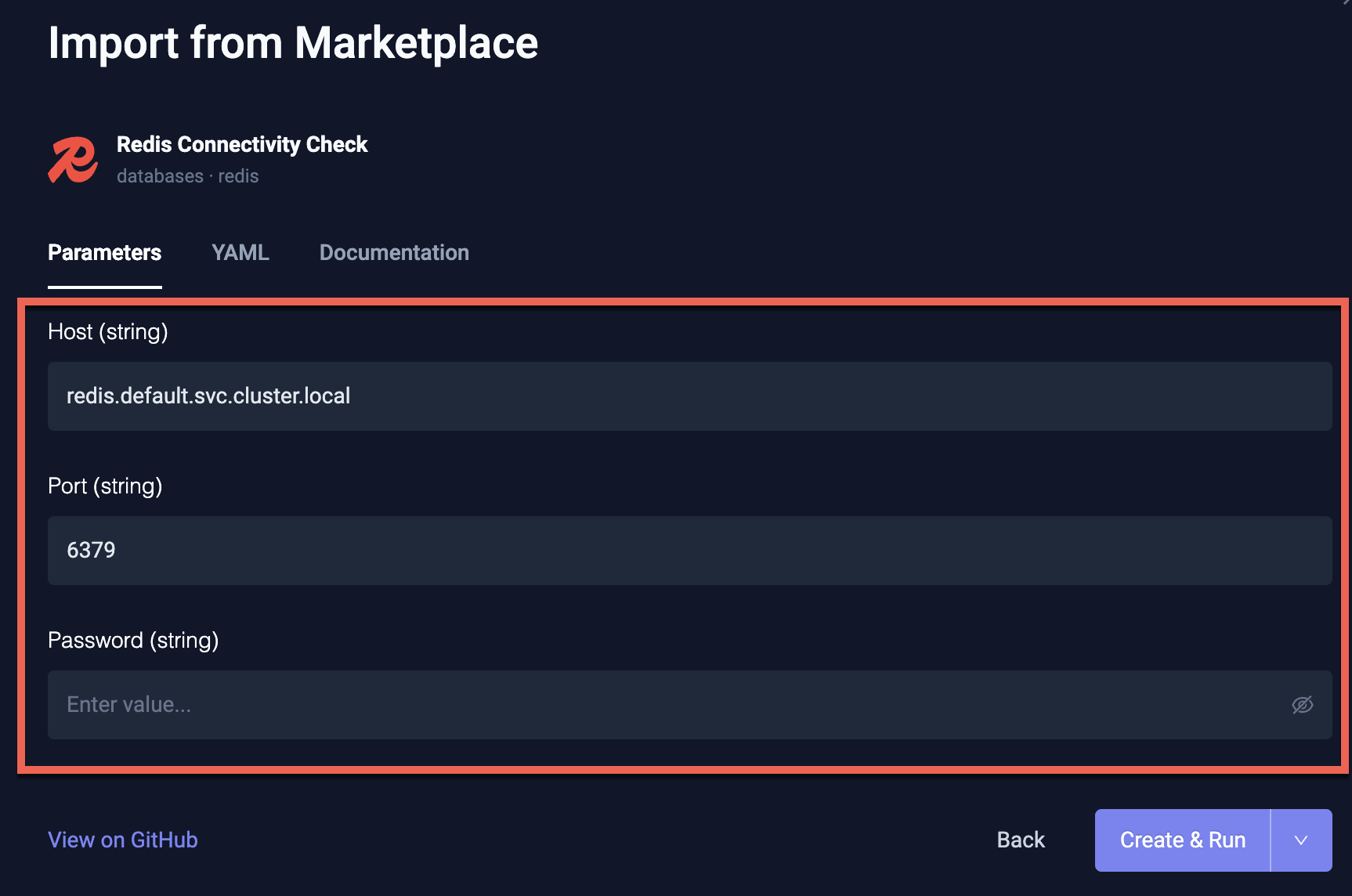 Workflow Parameters